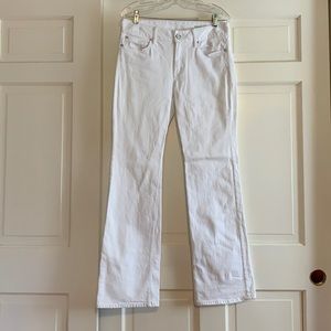 🌺 Lilly Pulitzer Babe Boot cut, white jean.🌴